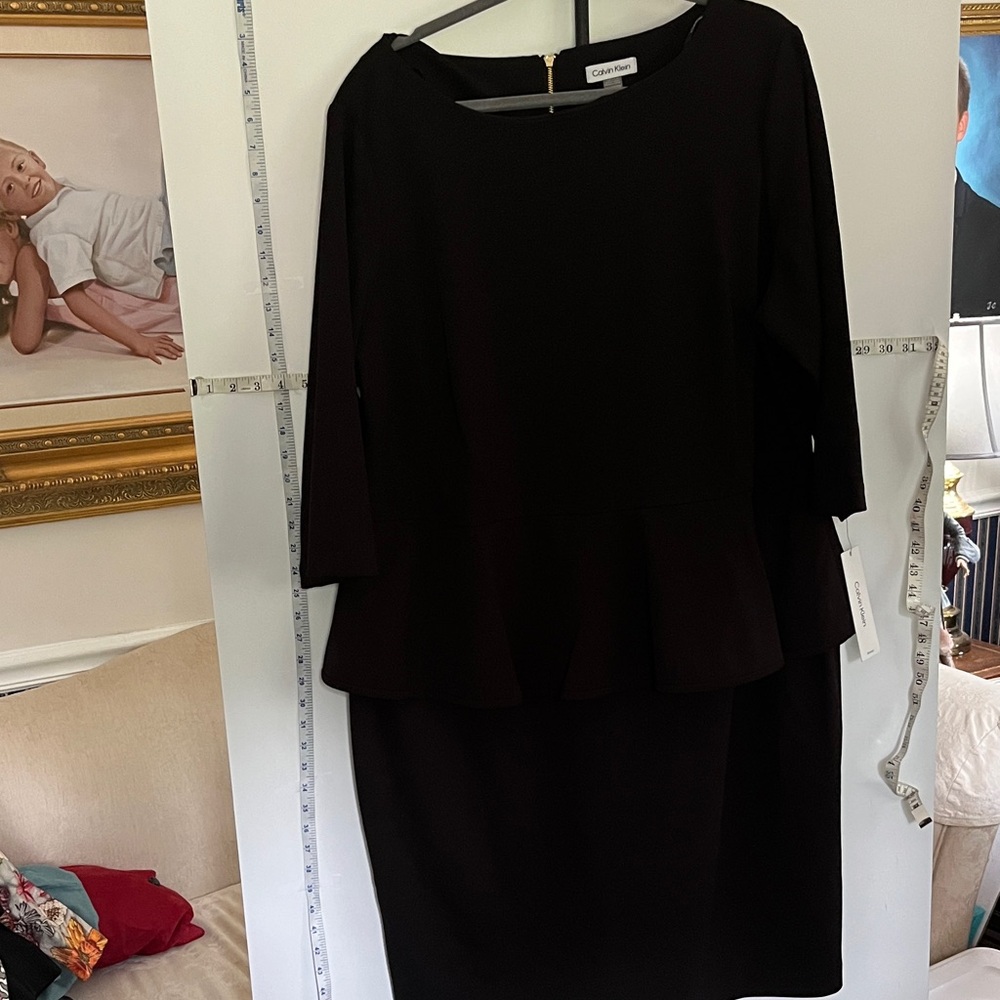 Calvin Klein Elegant Black Dress